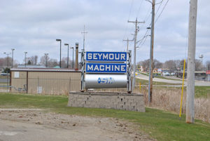 Seymour Machine Sign